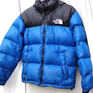 Men's North face coat down plush